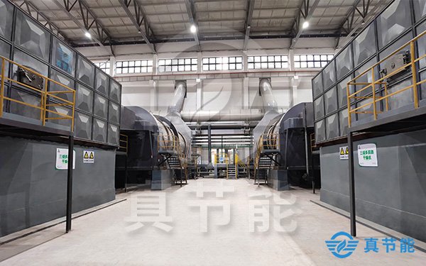 大型污泥干化機(jī)運(yùn)行現(xiàn)場(chǎng)